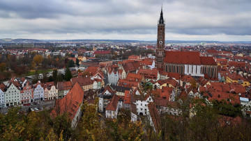 Картинка landshut germany города -+панорамы