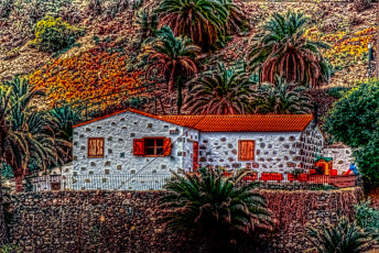Картинка испания канары лас пальмас де гран канария города здания дома ландшафт дом