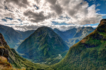 Картинка природа горы новая зеландия