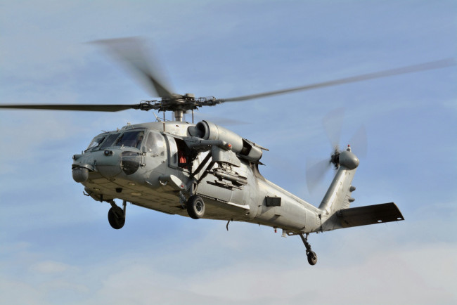 Обои картинки фото mh-60 seahawk, авиация, вертолёты, вертушка
