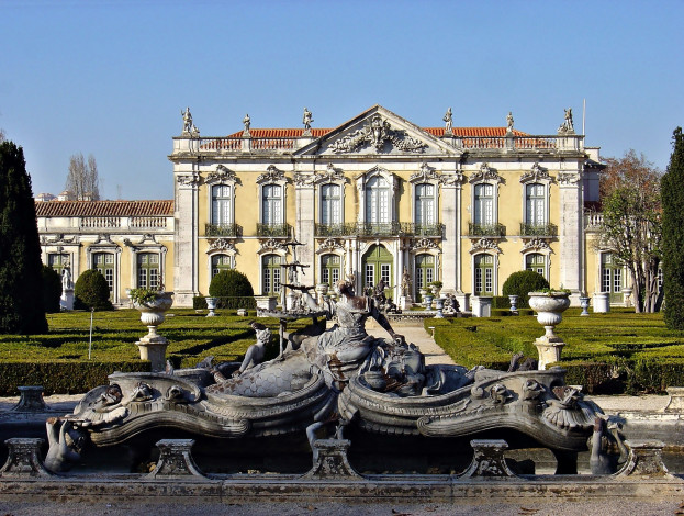 Обои картинки фото города, лиссабон , португалия, дворец