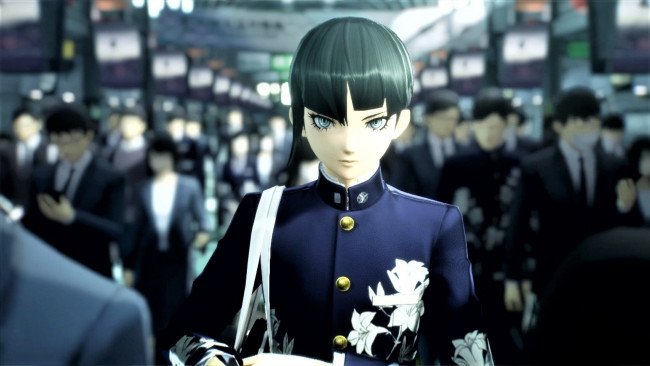 Обои картинки фото видео игры, shin megami tensei v, девушка, униформа, люди
