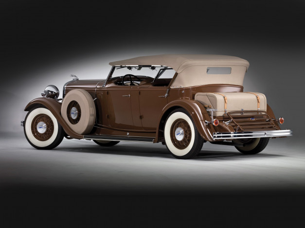 Обои картинки фото lincoln kb  dual windshield phaeton by brunn 1932, автомобили, классика, авто, машина
