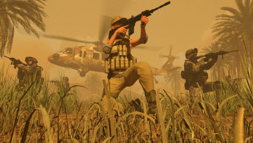 Картинка 3д+графика армия+ military солдаты