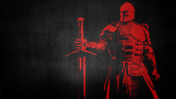 обоя видео игры, for honor, меч, рыцарь