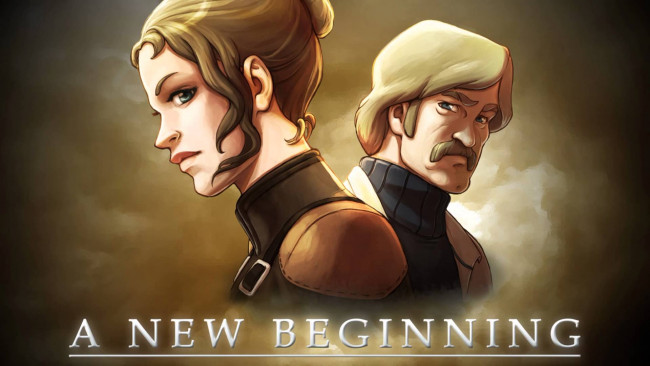 Обои картинки фото видео игры, a new beginning, мужчина, лица, женщина