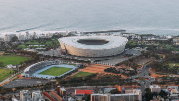 Картинка города кейптаун+ юар кейптаун столица город панорама побережье