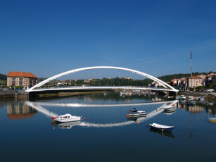Картинка bilbao spain города мосты
