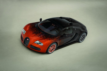 Картинка 2012 bugatti veyron 16 grand sport автомобили