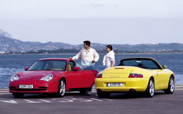 Картинка автомобили porsche 911 carrera twin car