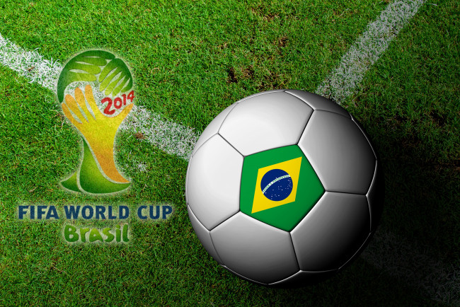 Обои картинки фото спорт, логотипы турниров, fifa, world, cup, футбол, brasil, football, 2014, flag, мяч, бразилия, кубок, мира