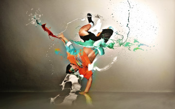 Картинка музыка -рисованные +графика узор абстракция танец мужчина