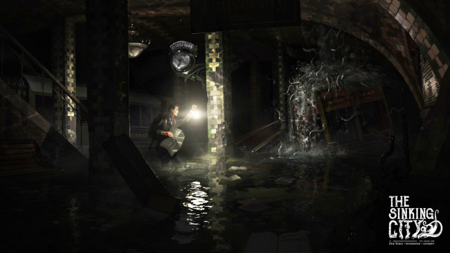 Обои картинки фото видео игры, the sinking city, horror, the, sinking, city, адвенчура