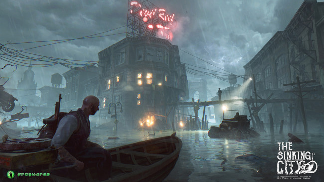 Обои картинки фото видео игры, the sinking city, the, sinking, city, horror, адвенчура