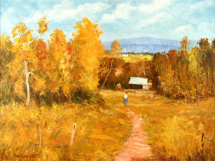 Картинка louis joesph cresenti рисованные осень