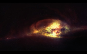 Картинка космос галактики туманности звезды space birth of the sun