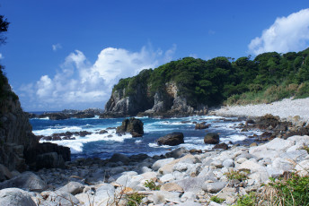 Картинка природа побережье камни