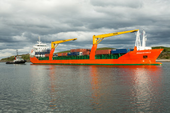 Картинка morgenstond+ii корабли грузовые+суда контейнеровоз