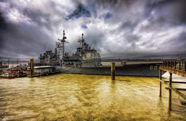 Обои картинки фото uss vicksburg, корабли, крейсеры,  линкоры,  эсминцы, боевой, флот