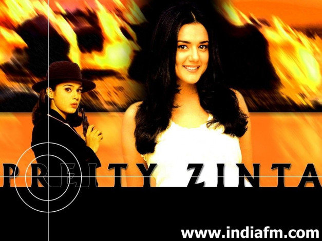 Обои картинки фото Preity Zinta, девушки