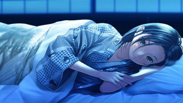 Картинка аниме loveplus отдых диван девушка