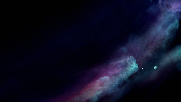 Картинка космос арт планеты туманность параллакса