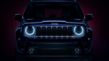 обоя 2019 jeep renegade limited, автомобили, jeep, вид, спереди, джип, 2019, renegade, limited