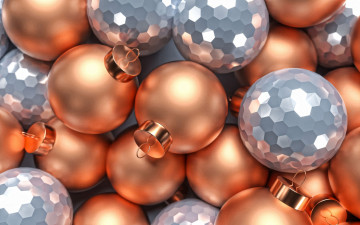 Картинка праздничные шары елочные шарики