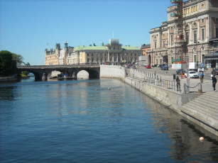 Картинка швеция города мосты
