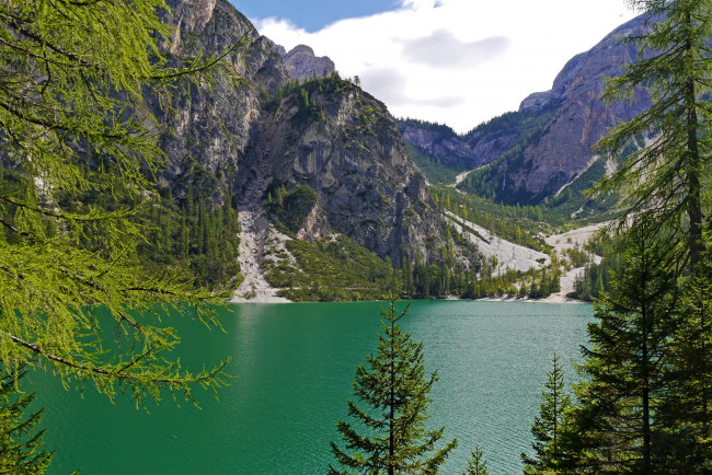 Обои картинки фото италия, брайес, природа, реки, озера, озеро, лес, горы