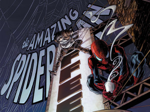 Картинка рисованное комиксы марвел Человек-паук marvel comics spider-man пар паутина вывеска комикс кафе чашка