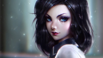 Картинка видео+игры bioshock девушка арт
