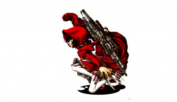 Картинка аниме оружие +техника +технологии red riding hood