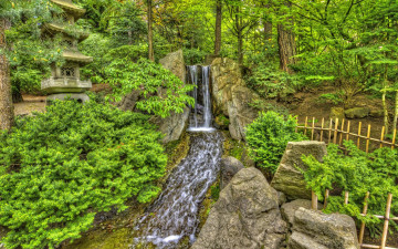 Картинка природа парк штат вашингтон спокан японский сад в Японском саду