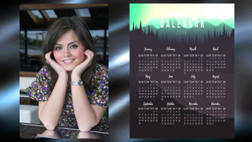 Картинка календари девушки женщина лицо улыбка взгляд