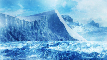 Картинка природа айсберги+и+ледники ледник