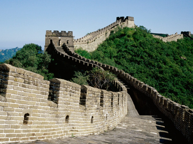 Обои картинки фото great, wall, of, china, города, исторические, архитектурные, памятники