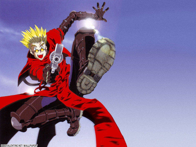 Обои картинки фото аниме, trigun