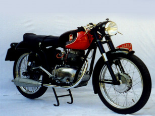 Картинка 1956 gilera 150 super sport мотоциклы