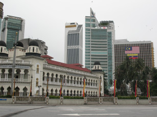 Картинка куала лумпур города малайзия здания город куала-лумпур