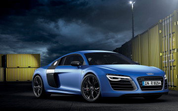 Картинка автомобили audi r8 v10 plus sports