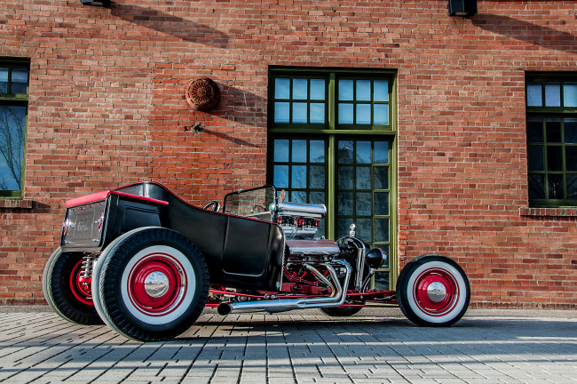 Обои картинки фото 1923, ford, hot, rod, автомобили, custom, classic, car