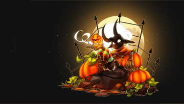 Картинка праздничные хэллоуин halloween loading screen fiesta online - candle ghost sayael nu