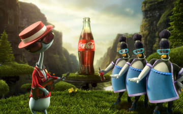 обоя бренды, coca, cola, кока-кола