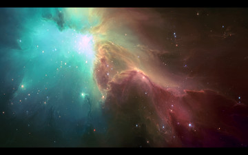 Картинка космос арт галактики звезды туманность