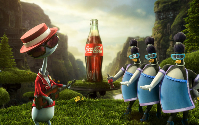 Обои картинки фото бренды, coca, cola, кока-кола