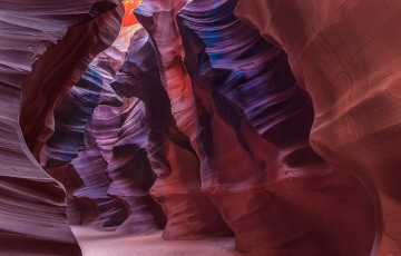 Картинка природа горы сша юта каньон рельеф красный