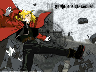 Картинка аниме fullmetal+alchemist elric алхимия алхимик эдвард edward ученый протез парень