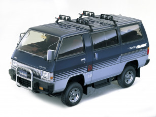 обоя mitsubishi delica 4wd 1982, автомобили, mitsubishi, 1982, 4wd, delica