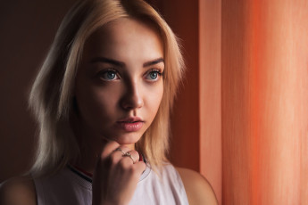 Картинка девушка девушки -unsort+ лица +портреты модель блондинка